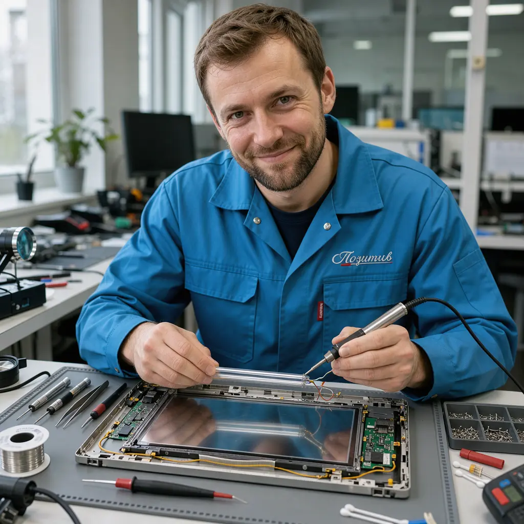 заменить лампу подсветки экрана ноутбука в Адлере