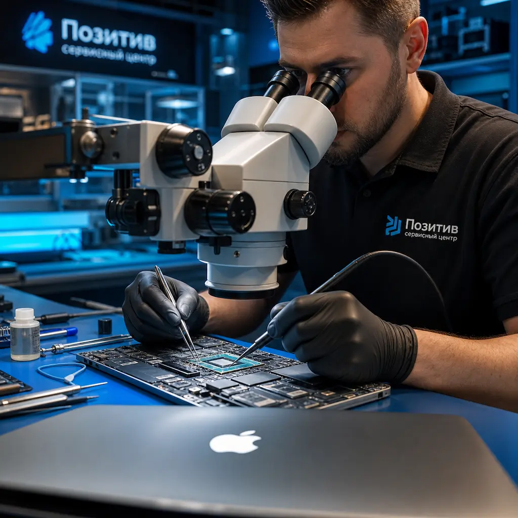 Замена видеокарты Apple MacBook в Адлере