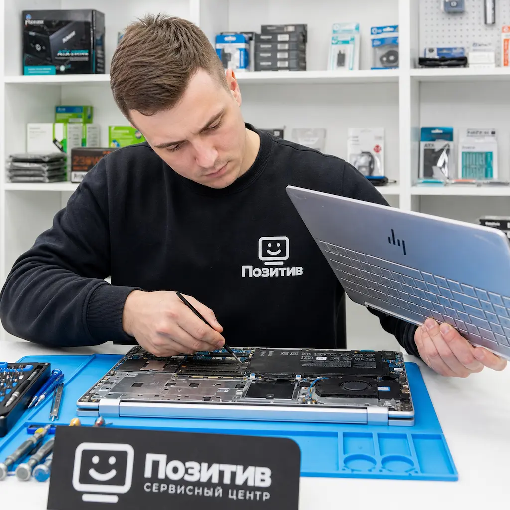 заменить клавиатуру на ноутбуке HP в Адлере