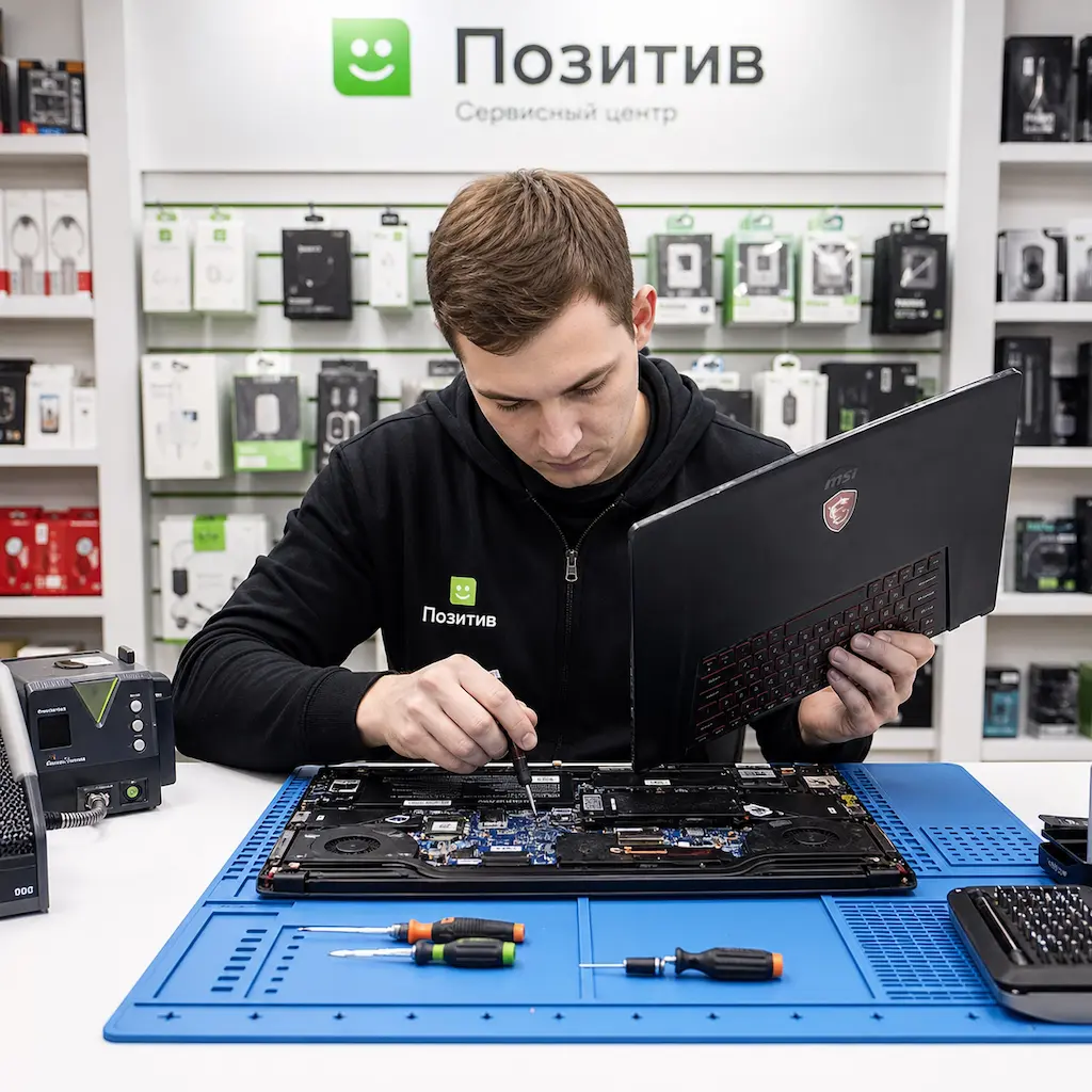 заменить клавиатуру на ноутбуке MSI в Адлере