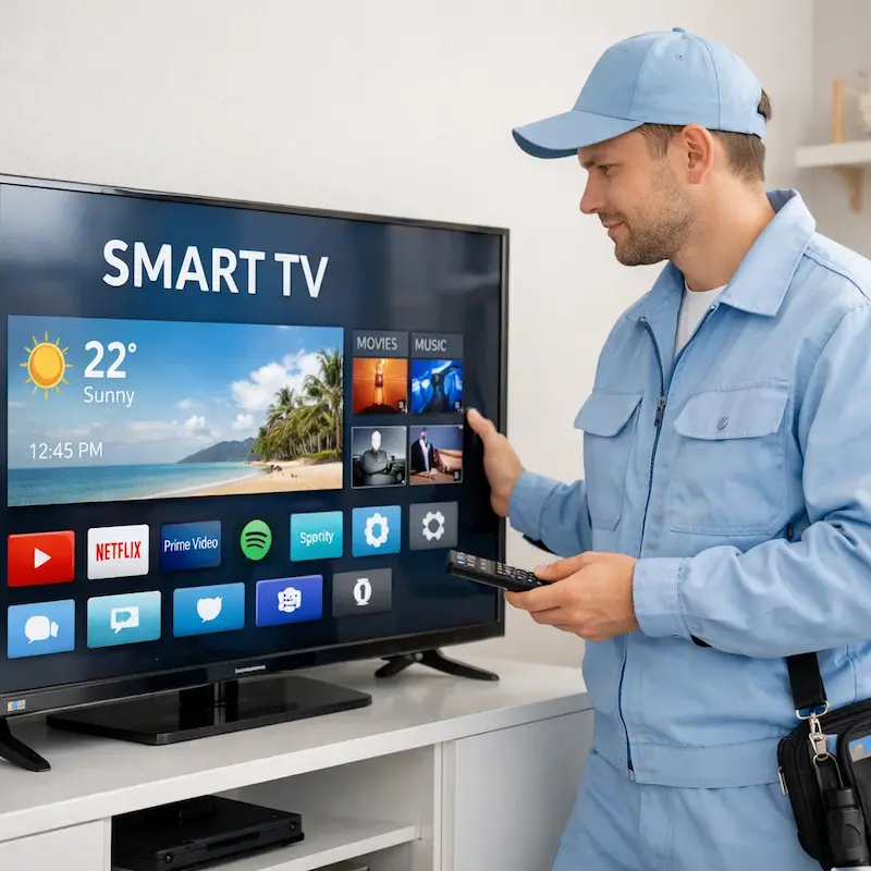 Настройка Smart TV в Адлере