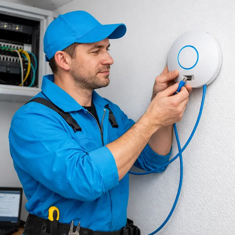 Подключение точки доступа в Адлере