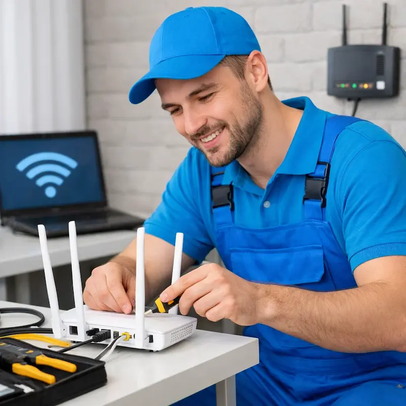 Настройка Wi - Fi в Адлере