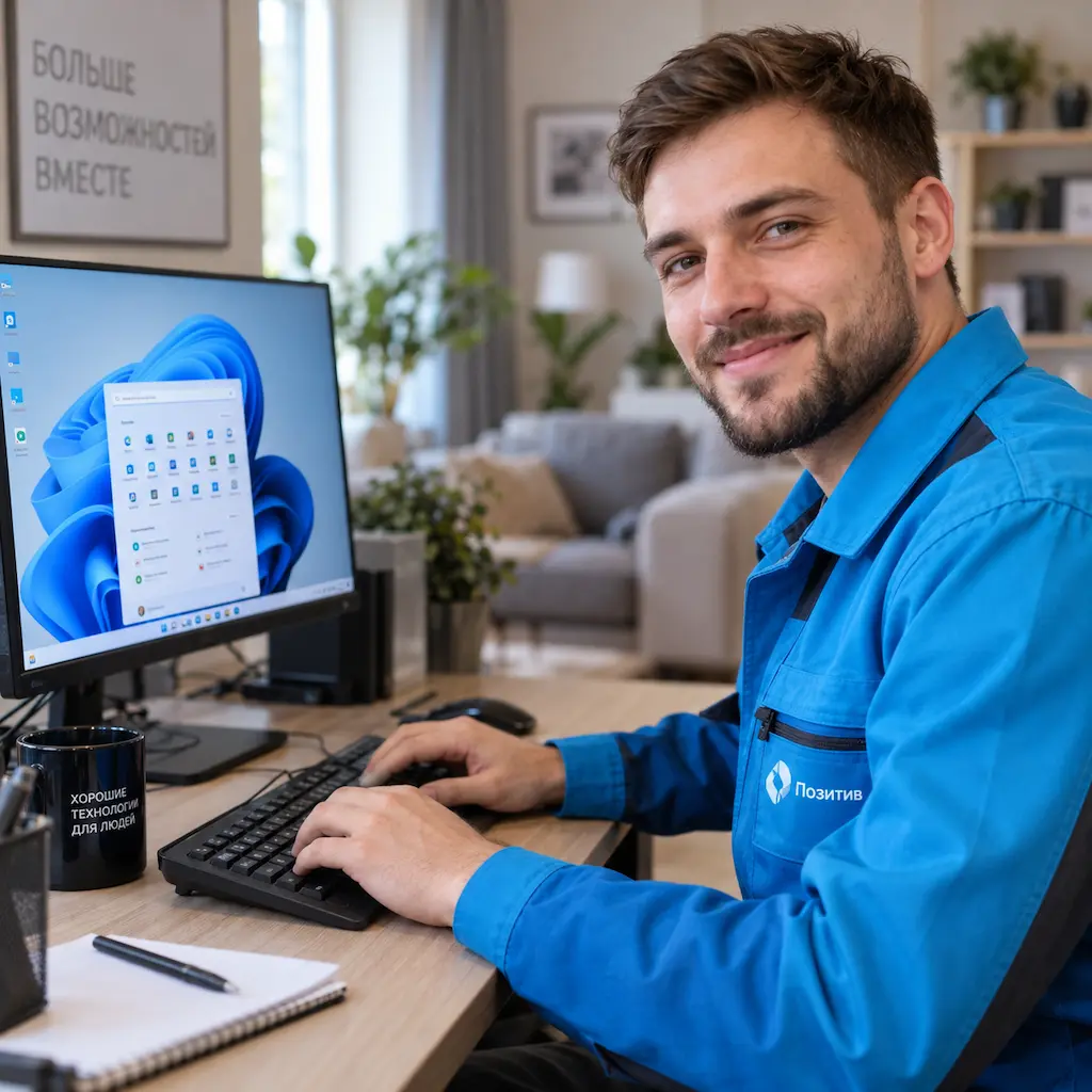 Настройка Windows в Адлере на дому