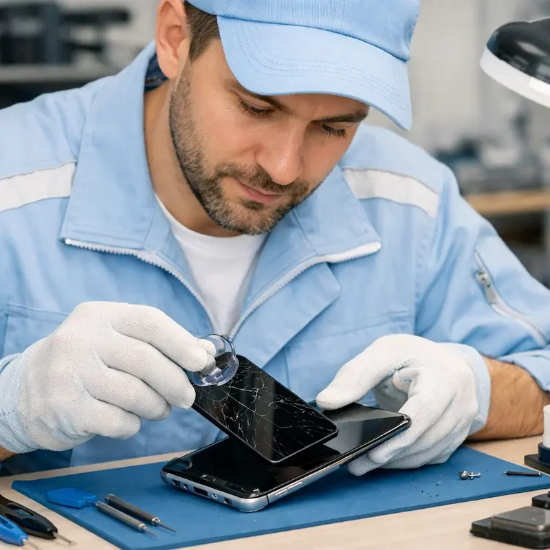 Заменить сенсорное стекло на смартфоне в Адлере